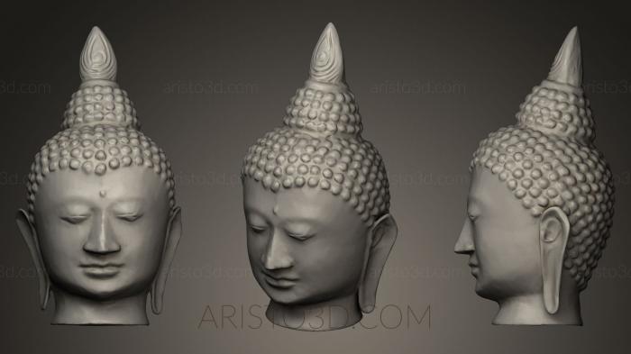 Buddha figurines (STKBD_0023) 3D model for CNC machine
